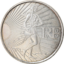 França, 10 Euro, 2009, EF(40-45), Prata, Gadoury:EU337, KM:1580