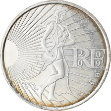 France, 10 Euro, 2009, AU(55-58), Silver, Gadoury:EU337, KM:1580