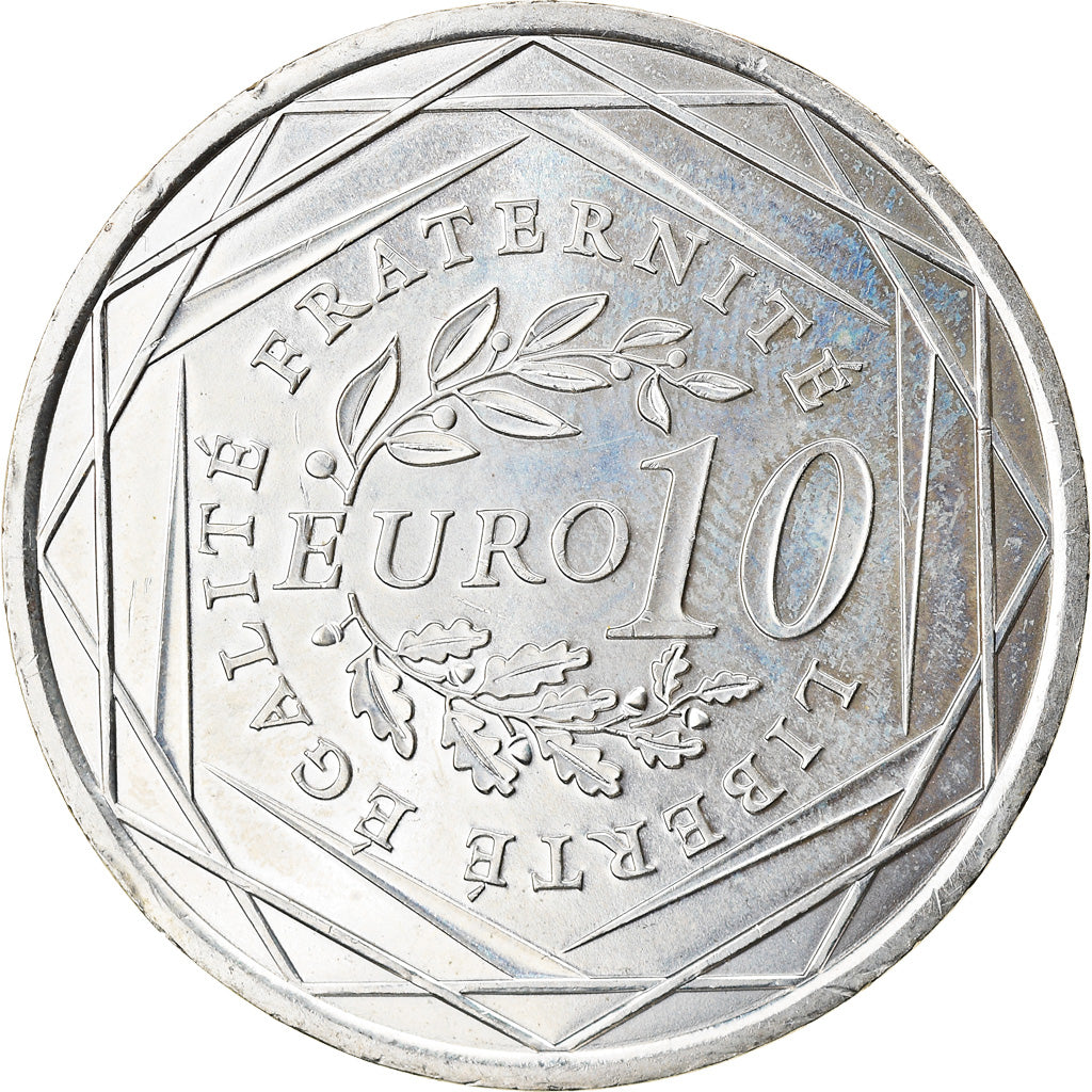 France, 10 Euro, 2009, SPL, Argent, Gadoury:EU337, KM:1580