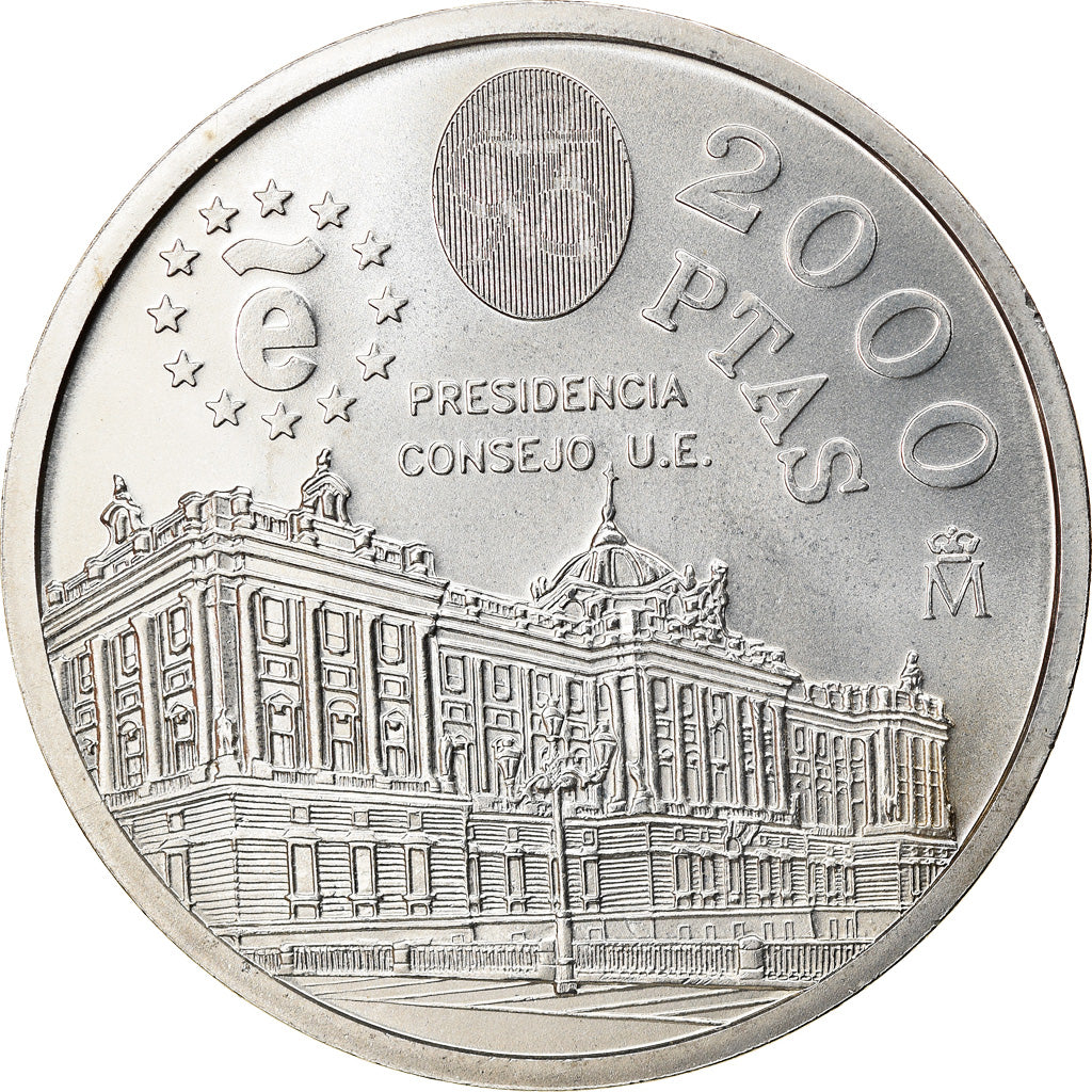 Moneda, España, Juan Carlos I, 2000 Pesetas, 1995, Madrid, FDC, Plata, KM:954