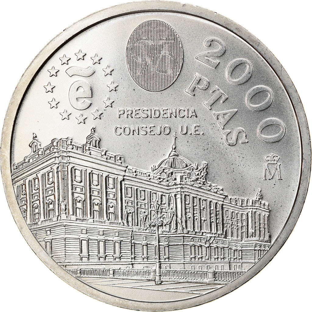 Moneda, España, Juan Carlos I, 2000 Pesetas, 1995, Madrid, FDC, Plata, KM:954