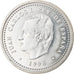 Coin, Spain, Juan Carlos I, 2000 Pesetas, 1998, MS(63), Silver, KM:987