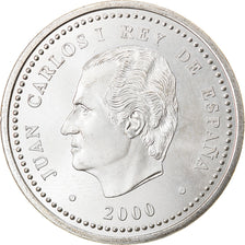 Moneda, España, Juan Carlos I, 2000 Pesetas, 2000, Madrid, FDC, Plata, KM:1015