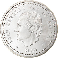 Münze, Spanien, Juan Carlos I, 2000 Pesetas, 2000, Madrid, STGL, Silber