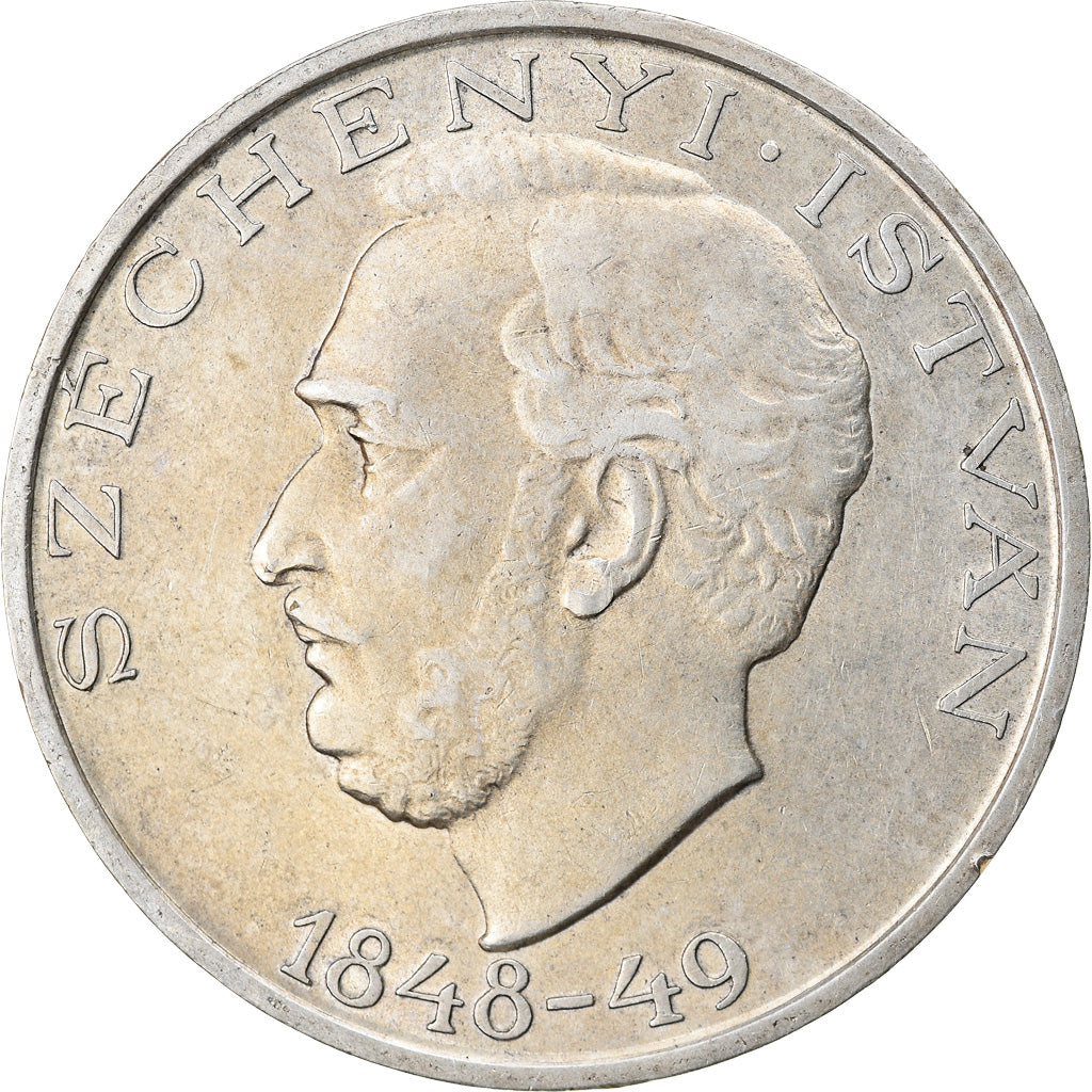 Coin, Hungary, 10 Forint, 1948, Budapest, AU(55-58), Silver, KM:538