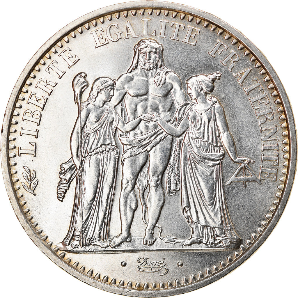 Coin, France, Hercule, 10 Francs, 1973, Paris, MS(63), Silver, KM:932