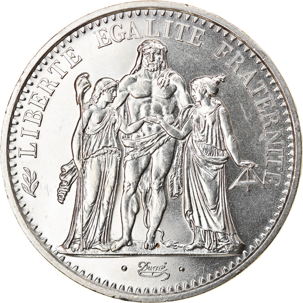 Coin, France, Hercule, 10 Francs, 1973, Paris, MS(63), Silver, KM:932