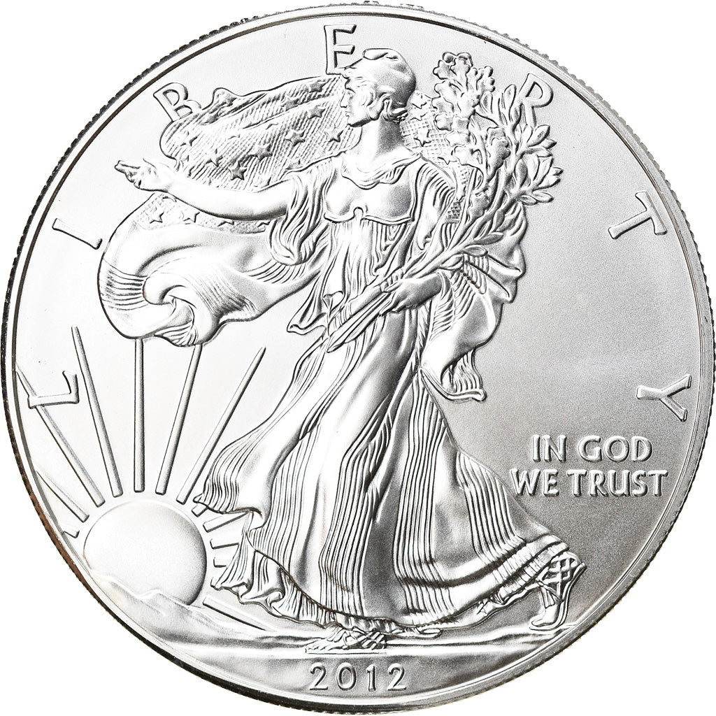 Coin, United States, Dollar, 2012, U.S. Mint, Philadelphia, MS(64), Silver
