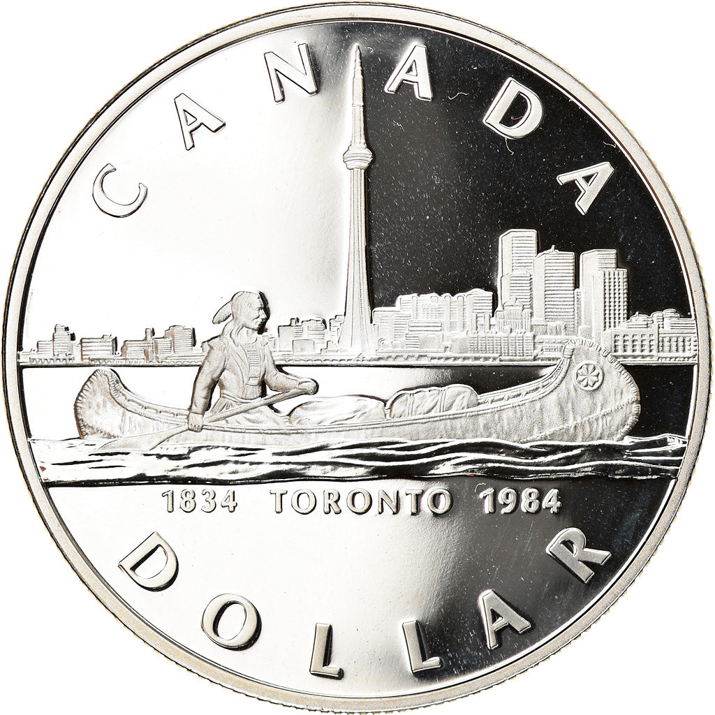 Coin, Canada, Elizabeth II, Dollar, 1984, Royal Canadian Mint, Ottawa, MS(63)