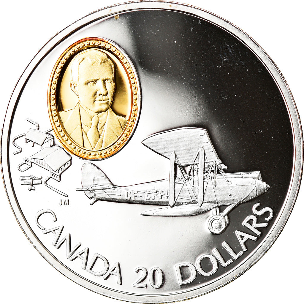 Coin, Canada, Elizabeth II, 20 Dollars, 1992, Royal Canadian Mint, Ottawa, BE