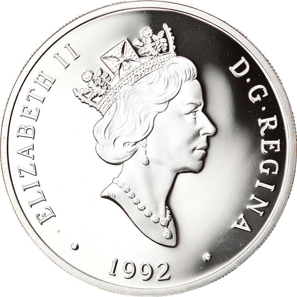 Coin, Canada, Elizabeth II, 20 Dollars, 1992, Royal Canadian Mint, Ottawa, BE