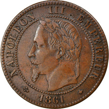 Coin, France, Napoleon III, Napoléon III, 2 Centimes, 1861, Paris, EF(40-45)