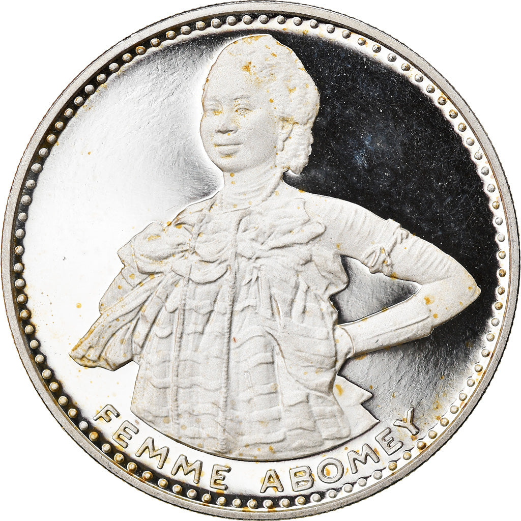Moneda, DAHOMEY, 200 Francs, 1971, SC, Plata, KM:2.2