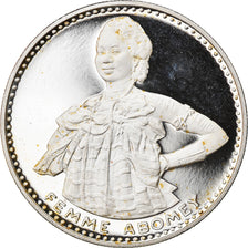 Moneda, DAHOMEY, 200 Francs, 1971, SC, Plata, KM:2.2