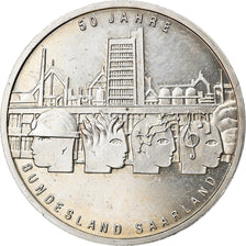 GERMANY - FEDERAL REPUBLIC, 10 Euro, 2007, Karlsruhe, Proof, MS(63), Silver