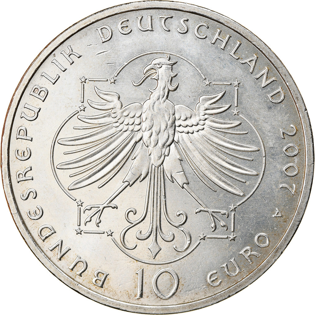 GERMANY - FEDERAL REPUBLIC, 10 Euro, 2007, Berlin, MS(63), Silver, KM:268