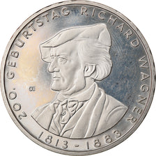Germany, 10 Euro, Richard Wagner, 2013, Munich, MS(63), Silver, KM:316