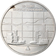 GERMANY - FEDERAL REPUBLIC, 10 Euro, 2007, Hambourg, MS(63), Silver, KM:266