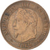 Monnaie, France, Napoleon III, Napoléon III, 2 Centimes, 1862, Strasbourg, TTB