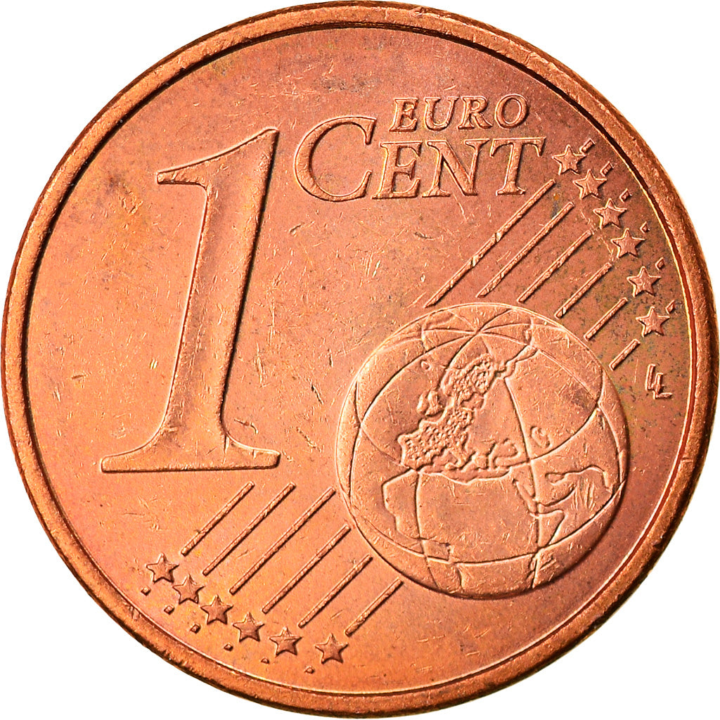 Monaco, Euro Cent, 2001, Paris, MS(63), Copper Plated Steel, KM:167