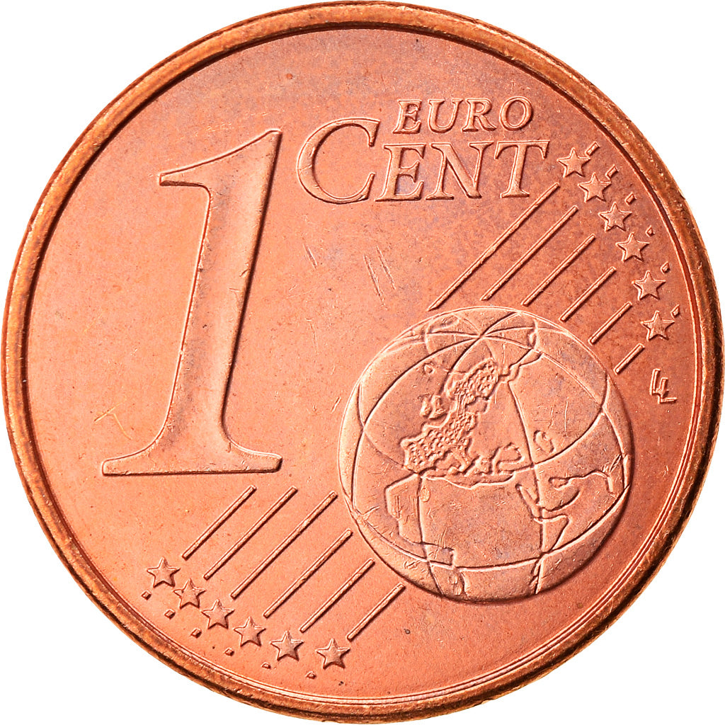 Monaco, Euro Cent, 2001, Paris, MS(63), Copper Plated Steel, KM:167