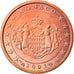 Monaco, Euro Cent, 2001, Paris, MS(63), Copper Plated Steel, KM:167