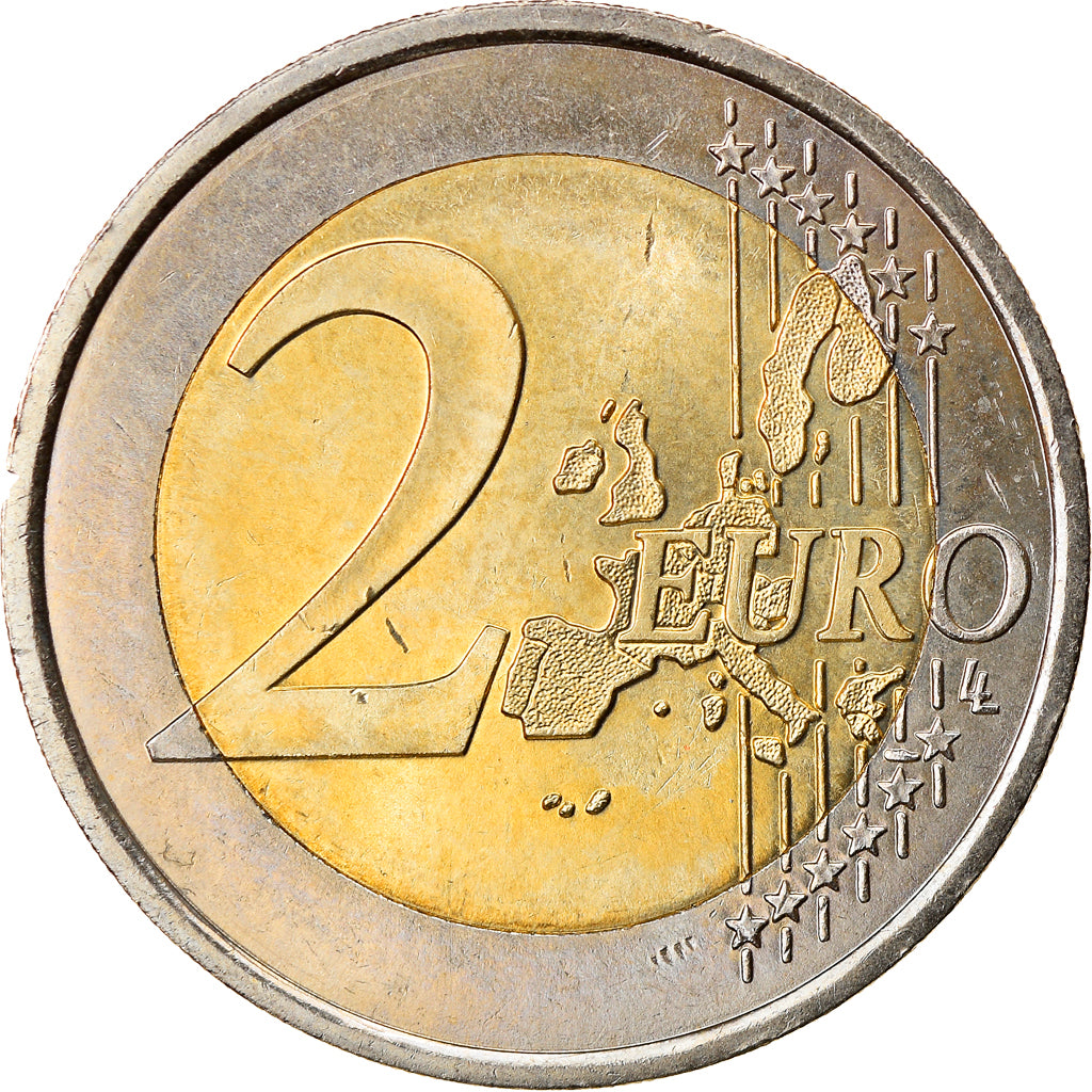 Monaco, 2 Euro, 2001, UNZ, Bi-Metallic, KM:186