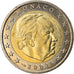 Monaco, 2 Euro, 2001, MS(63), Bi-Metallic, KM:186