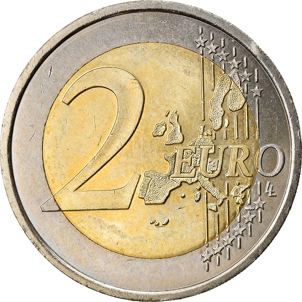 Monaco, 2 Euro, 2001, MS(63), Bi-Metallic, KM:186