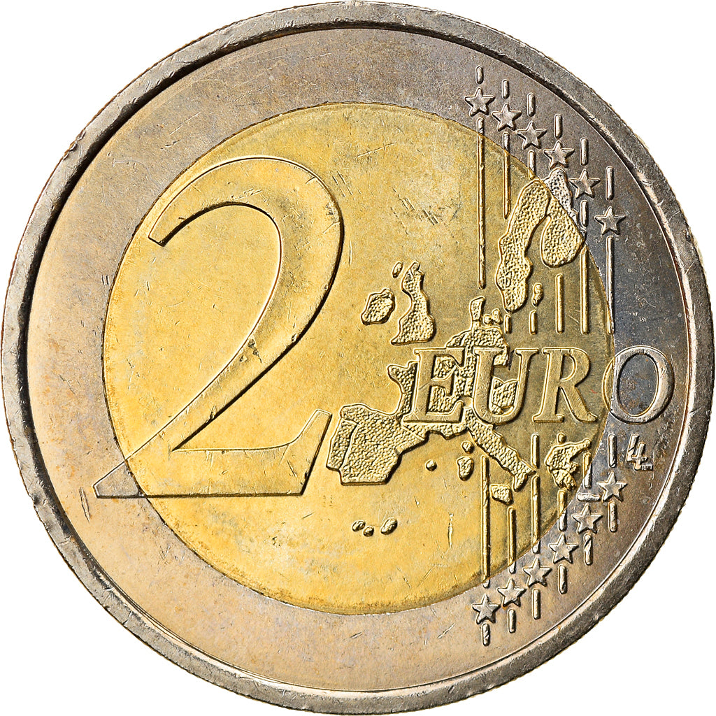 Monaco, 2 Euro, 2001, MS(63), Bi-Metallic, KM:186