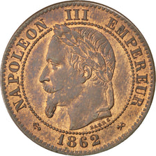 Monnaie, France, Napoleon III, Napoléon III, 2 Centimes, 1862, Bordeaux, SUP+