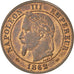 Monnaie, France, Napoleon III, Napoléon III, 2 Centimes, 1862, Bordeaux, SUP+