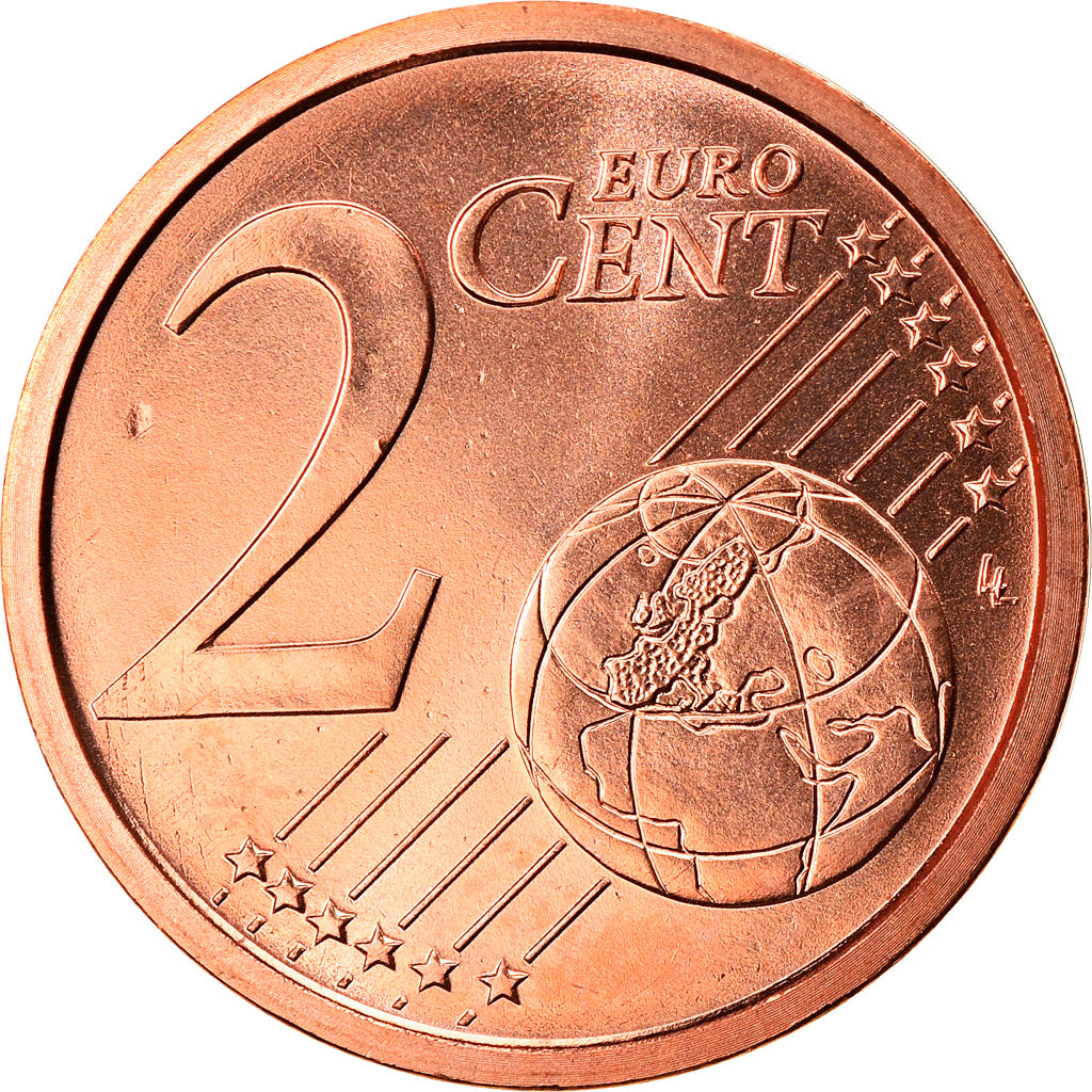 San Marino, 2 Euro Cent, 2014, MS(65-70), Copper Plated Steel
