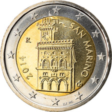 San Marino, 2 Euro, 2014, MS(65-70), Bimetaliczny