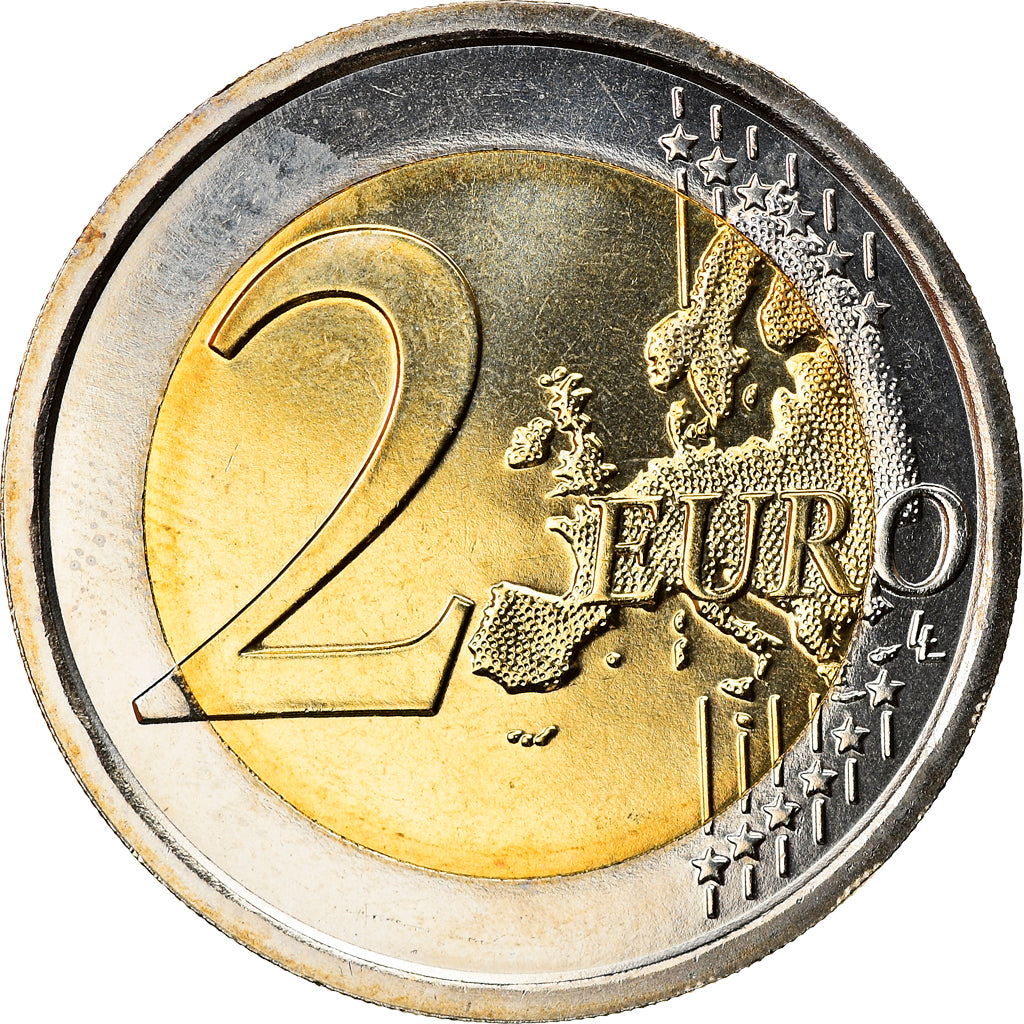 San Marino, 2 Euro, 2014, MS(65-70), Bi-Metallic