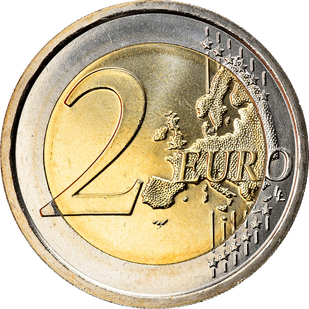 San Marino, 2 Euro, 2014, MS(65-70), Bi-Metallic