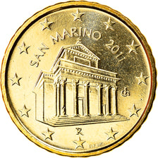 San Marino, 10 Euro Cent, 2011, FDC, Laiton, KM:482