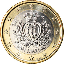 San Marino, Euro, 2011, MS(65-70), Bi-Metallic, KM:485