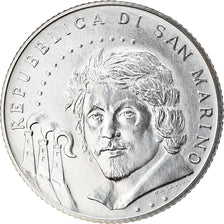 San Marino, 5 Euro, Caravaggio, 2010, Rome, MS(65-70), Silver, KM:496