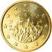 San Marino, 50 Euro Cent, 2010, Rome, MS(65-70), Brass, KM:484