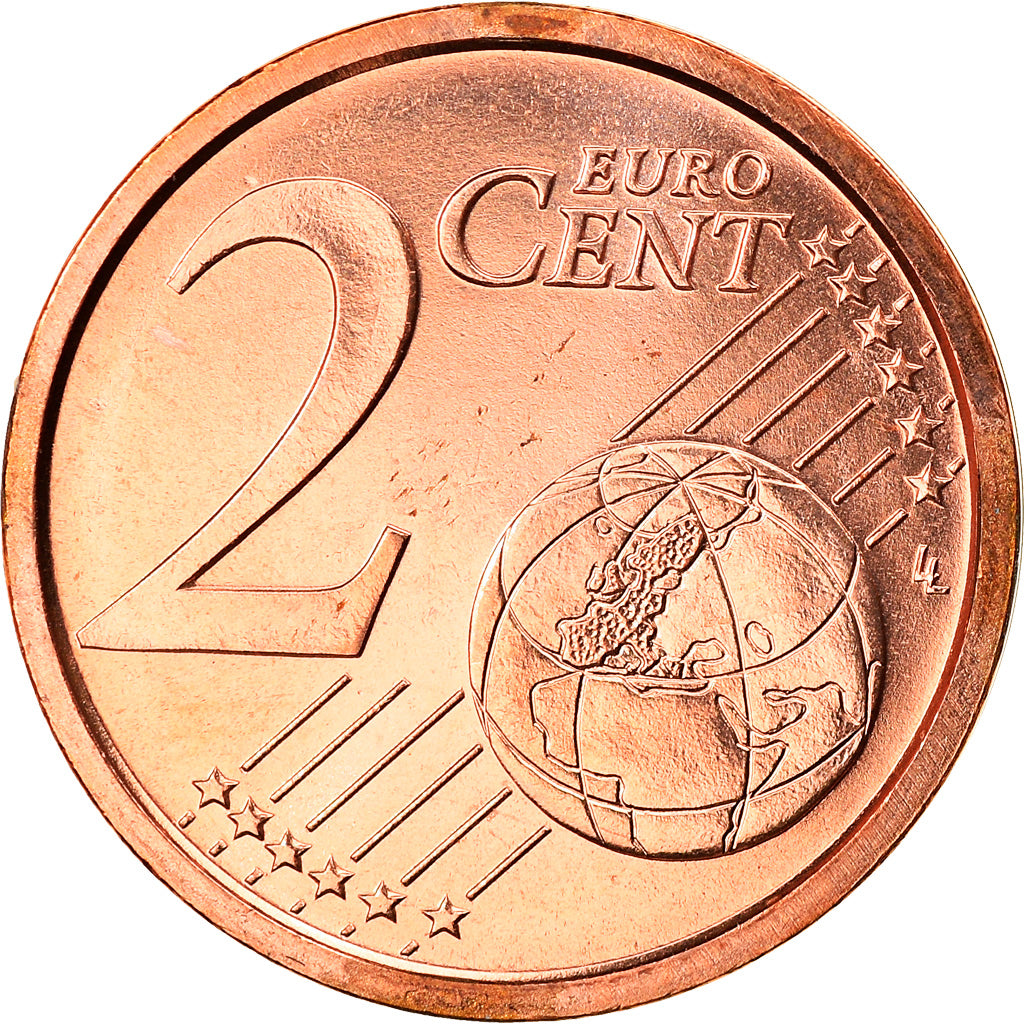 San Marino, 2 Euro Cent, 2010, Rome, MS(65-70), Copper Plated Steel, KM:441