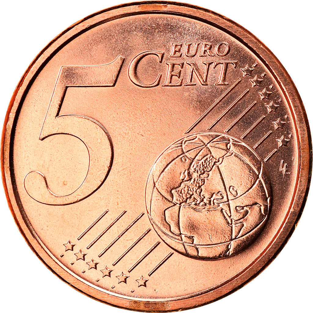 San Marino, 5 Euro Cent, 2010, Rome, STGL, Copper Plated Steel, KM:442