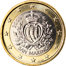 Coin, San Marino, Euro, 2009, Rome, MS(65-70), Bi-Metallic, KM:485