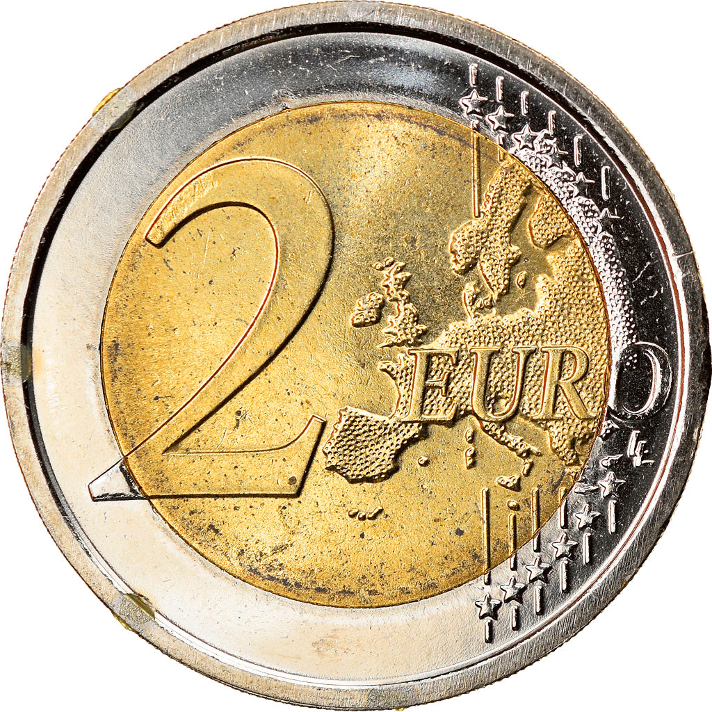San Marino, 2 Euro, 2009, Rome, MS(65-70), Bi-Metallic, KM:486