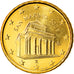 San Marino, 10 Euro Cent, 2009, Rome, MS(65-70), Brass, KM:482