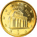 San Marino, 10 Euro Cent, 2008, Rome, MS(65-70), Brass, KM:482