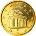 San Marino, 10 Euro Cent, 2007, Rome, MS(65-70), Brass, KM:443