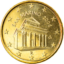 San Marino, 10 Euro Cent, 2006, Rome, STGL, Messing, KM:443