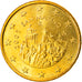 San Marino, 50 Euro Cent, 2005, Rome, MS(65-70), Brass, KM:445