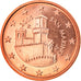 San Marino, 5 Euro Cent, 2005, Rome, MS(65-70), Copper Plated Steel, KM:442